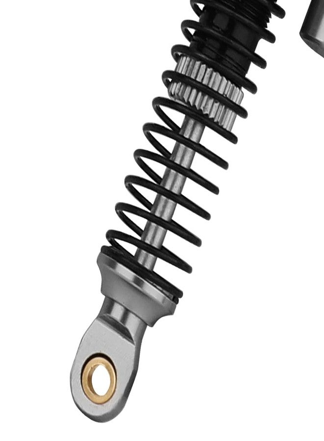 Pothyes Aluminium 53mm/59mm/66mm/78mm Shocks- Long Threaded Shock Absorber Oil Damper for TRX4M TRX-4M 1/18 RC Crawler Upgrades (Titanium, 59mm) - Image 3